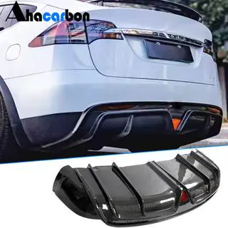 Achterbumper diffuser (voor Plaid 2021-2025, carbon) foto 1