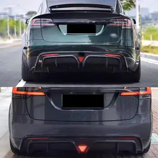 Achterbumper diffuser (voor Plaid 2021-2025, carbon) foto 2
