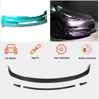 Frontbumper lipspoiler Lip V2 (2017-2023, carbon) Tesla Model 3 2017– foto 2