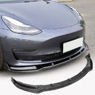 Tesla Model 3 2017– Frontbumper lip Lip ABS V8 (2017-2019) foto 1