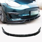 Tesla Model 3 2017– Front bumperlip spoiler (ABS) (2023-2025) foto 1
