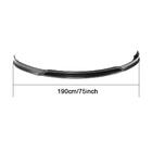 Tesla Model S 2012– Voorbumper frontlip Lip V2 (2012-2016, Carbon) foto 6
