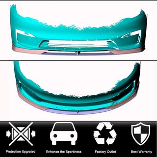 Frontlip spoiler Lip V2 (2021+, Carbon) Tesla Model S 2012– foto 2