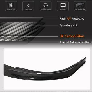 Frontlip spoiler Lip V2 (2021+, Carbon) Tesla Model S 2012– foto 3