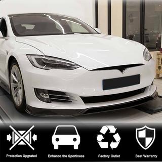 Front bumper lip (2016-2021, Carbon) Tesla Model S 2012– foto 2