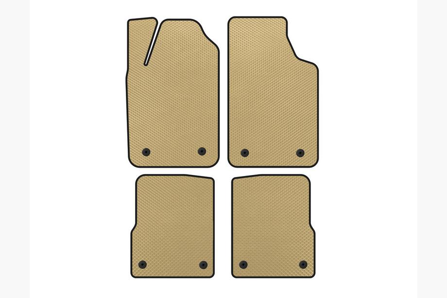 Audi A2 1999–2005 EVA automatten (HB, Beige) Image