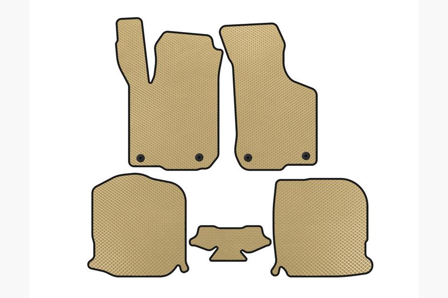 Audi A3 1996–2003 EVA automatten (HB, 3-deurs, beige) Image