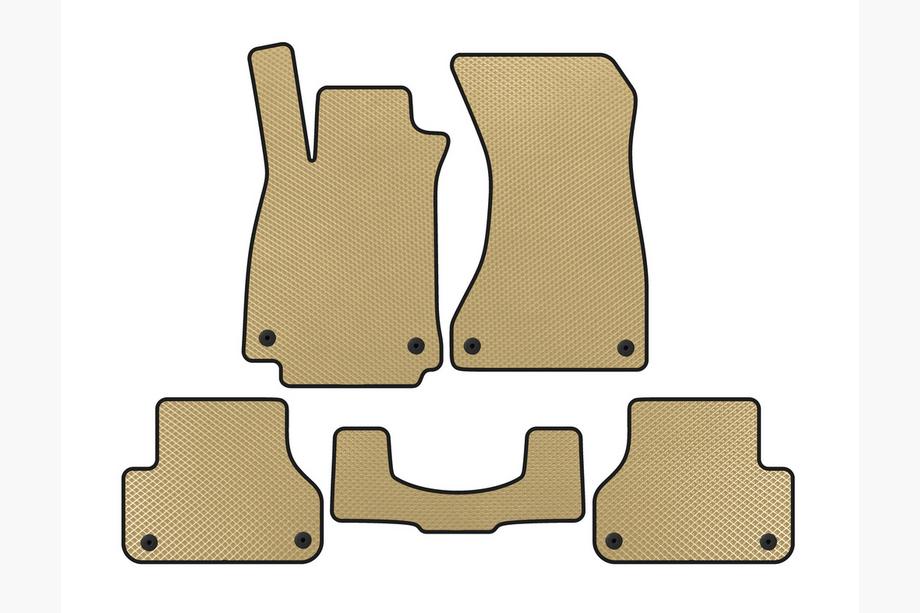 Audi A5 2016–2025 EVA V1 automatten voor interieur (Sportback, Beige) Image