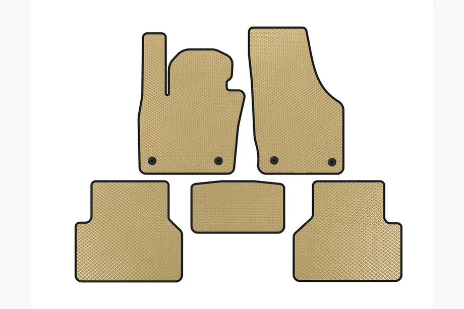 Audi Q3 2011–2019 EVA automatten (Beige) Image