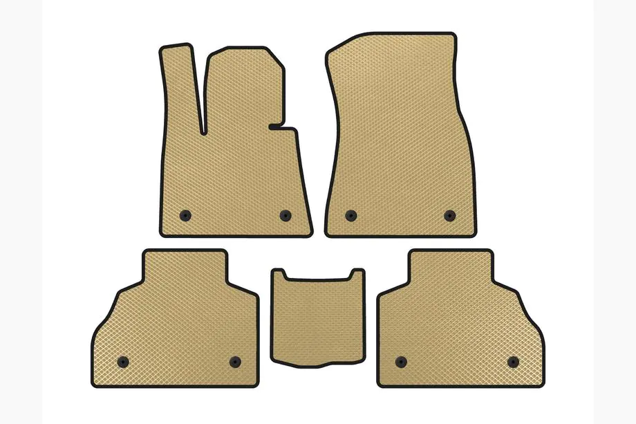 BMW X7 G07 2019– EVA automatten (2 rijen, beige) Image