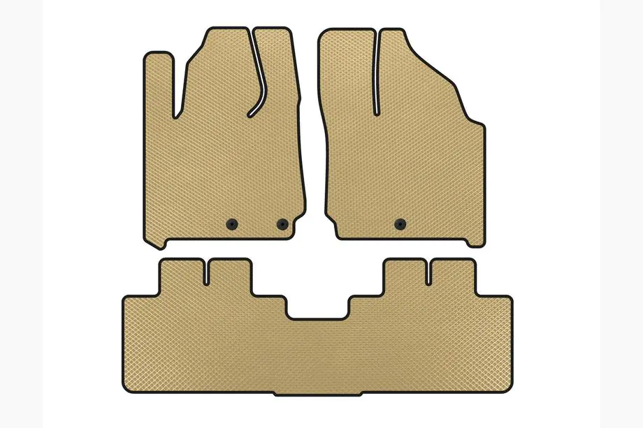 Cadillac SRX 2010–2016 EVA automatten (Beige) Image
