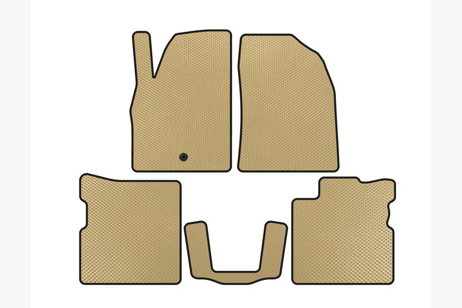 Chevrolet HHR 2005–2011 EVA automatten (Beige) Image