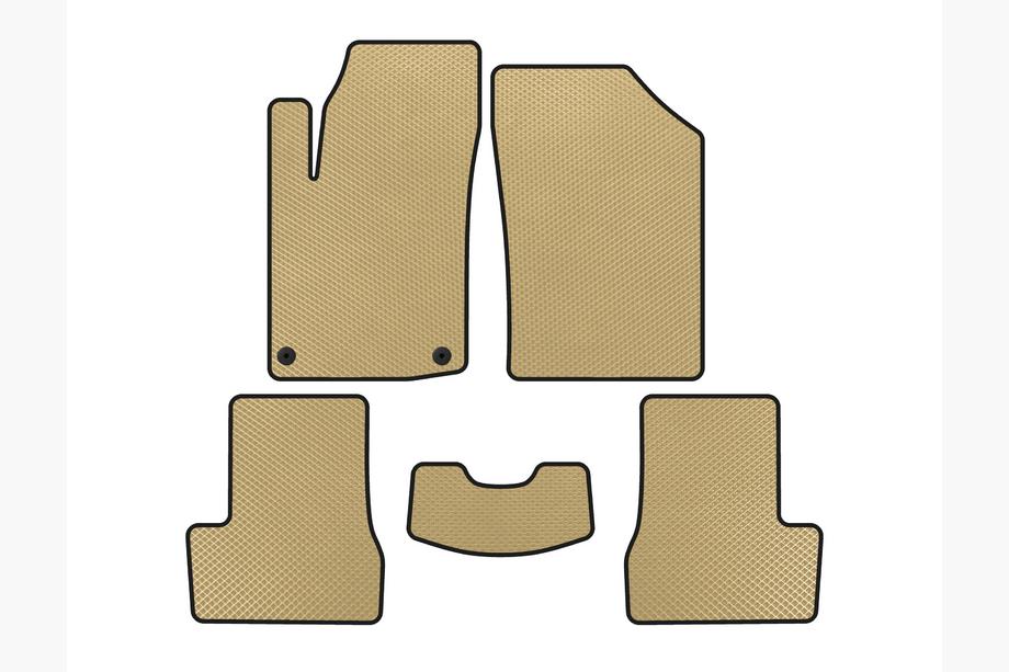 Citroen C-3 2009–2016 EVA automatten (HB, Beige) Image