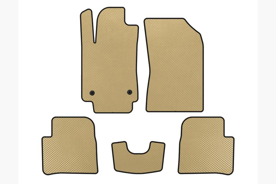 Citroen C-3 2016–2023 EVA automatten (HB, Beige) Image