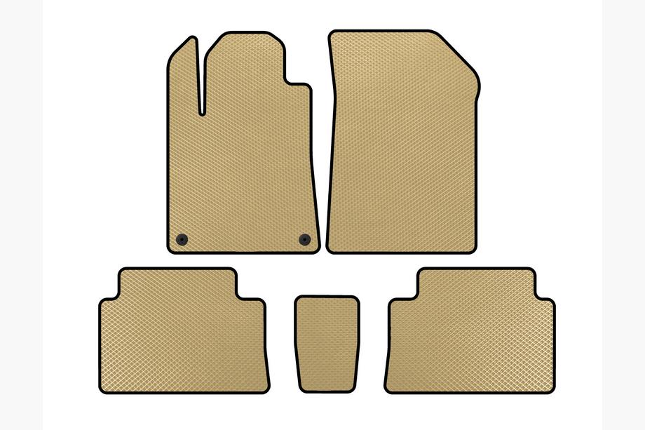 Citroen C-5 2001–2008 EVA automatten (Beige) Image