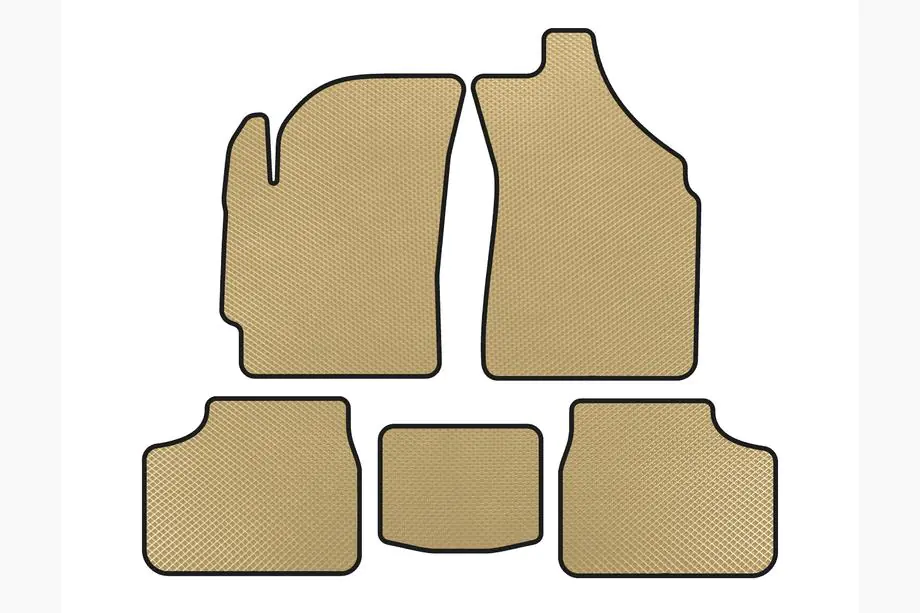 Daewoo Matiz 2009–2015 EVA automatten (Beige) Image