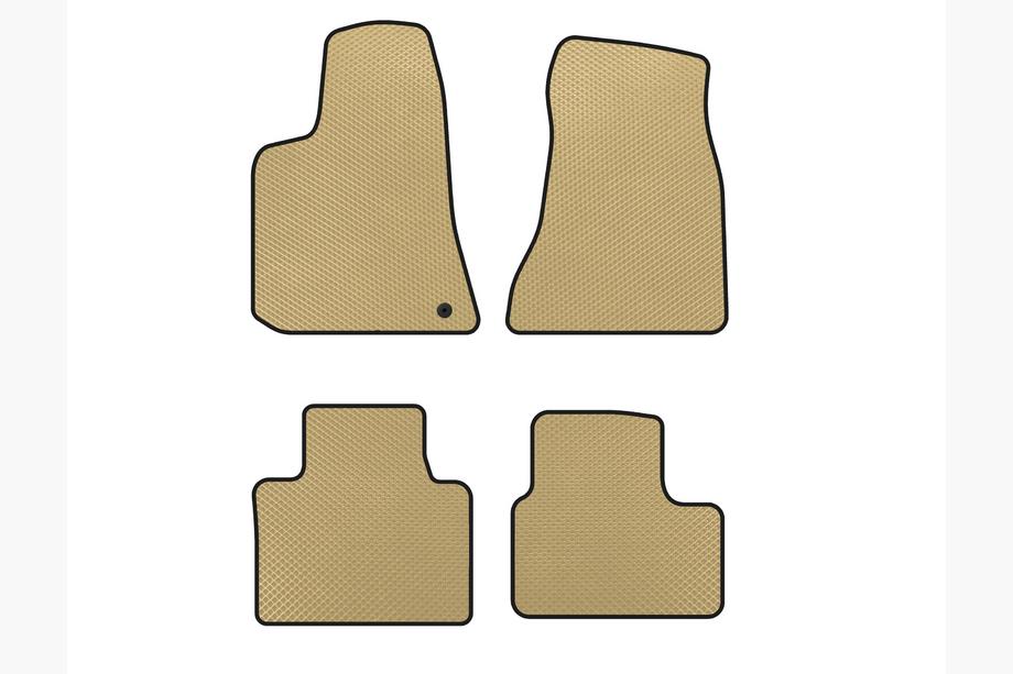 Dodge Charger 2005–2010 EVA automatten voor het interieur (2005-2010, Beige) Image