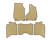 Dodge RAM (DS/DJ/D2) 2009–2024 EVA automatten (2013+, 5-zits, Beige) foto 1