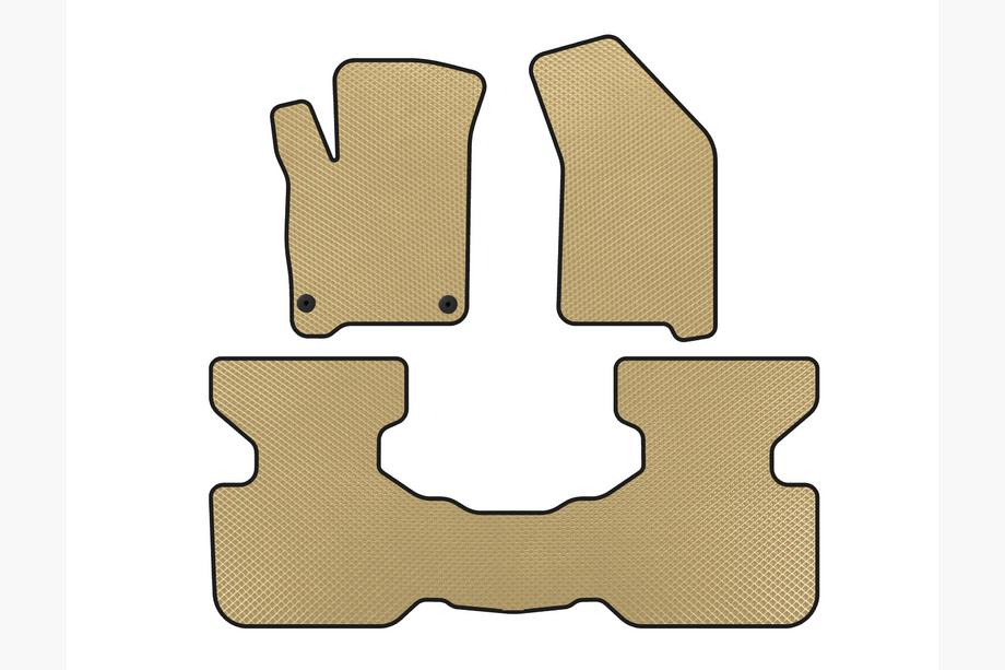 Fiat Freemont 2011–2016 EVA vloermatten (2011-2016, Beige) Image