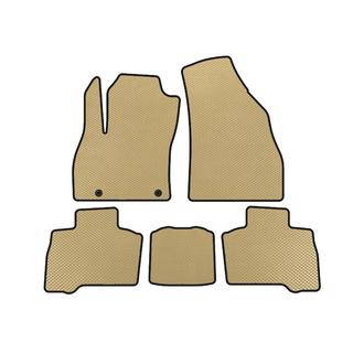 EVA automatten (voor Qubo, 2016+, beige) Fiat Fiorino/Qubo 2008–2024