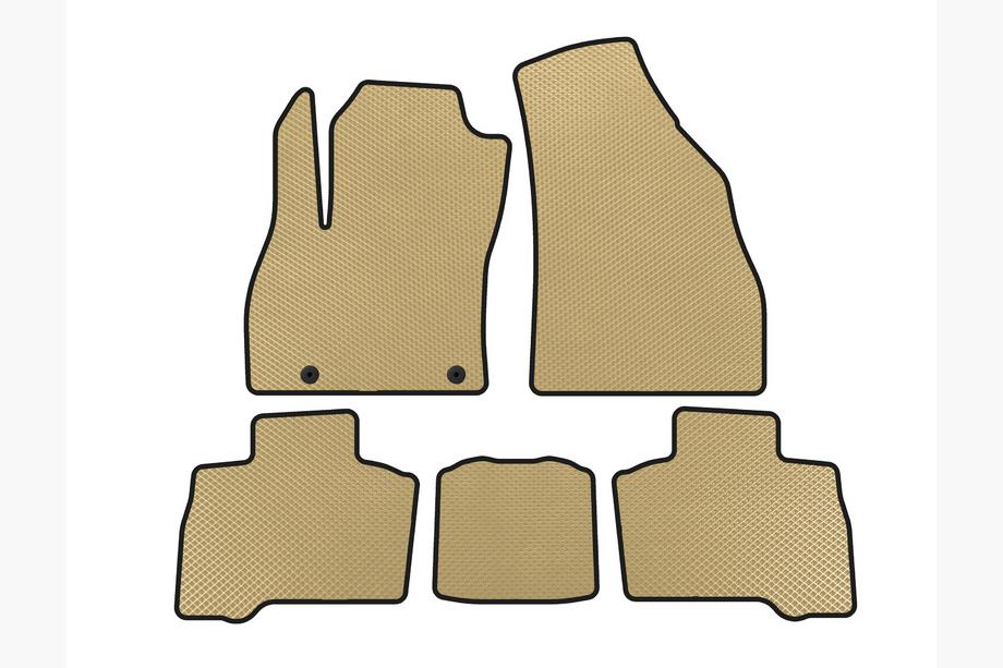 Fiat Fiorino/Qubo 2008–2024 EVA automatten (voor Qubo, 2016+, beige) Image