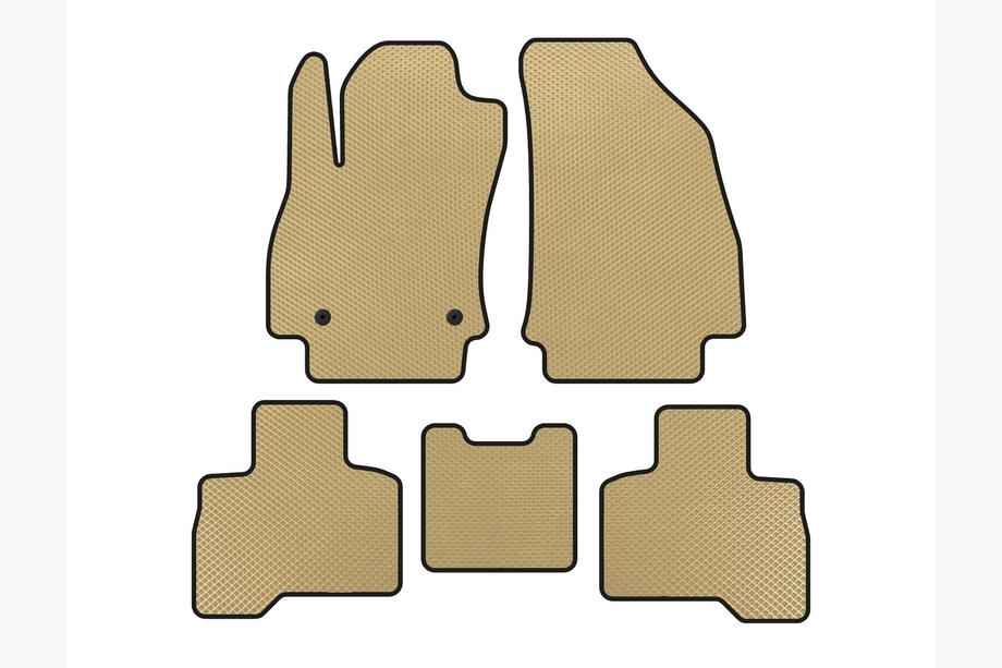 Fiat Fiorino/Qubo 2008–2024 EVA automatten voor het interieur (Voor Qubo 2008-2016, Beige) Image