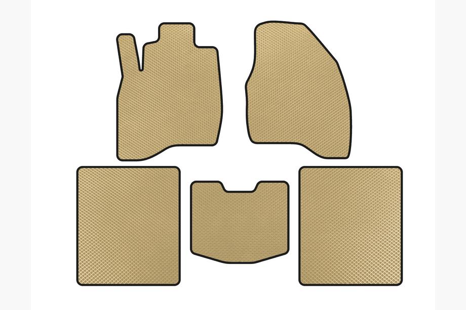 Ford Explorer 2011–2019 EVA automatten (2015-2019, 5-zits, Beige) Foto 1
