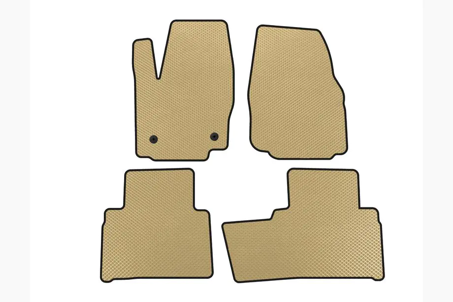 Ford Galaxy 2007–2015 EVA automatten (2 rijen, beige) Image