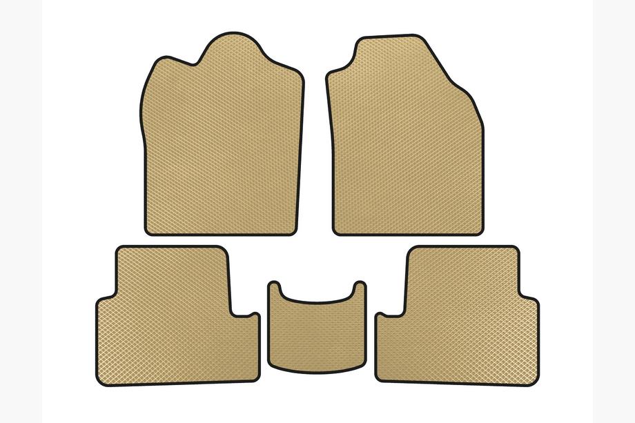 Ford Connect 2010–2013 EVA automatten (2009-2012, Beige) Image