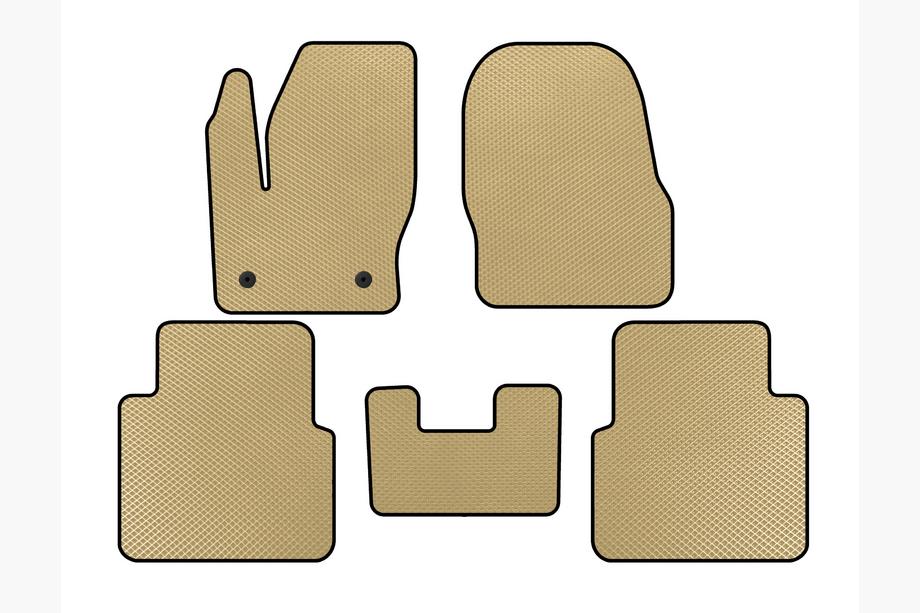 Ford Connect 2014–2021 EVA automatten (Beige) Image
