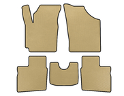 Geely CK-1 2005–2008 EVA automatten (2005-2009, SD, Beige) foto 1