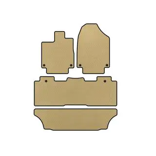 EVA automatten (3 rijen, beige)