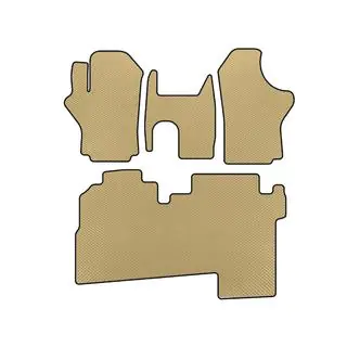 EVA automatten (2004-2007, 2 rijen, 8-zits, beige)