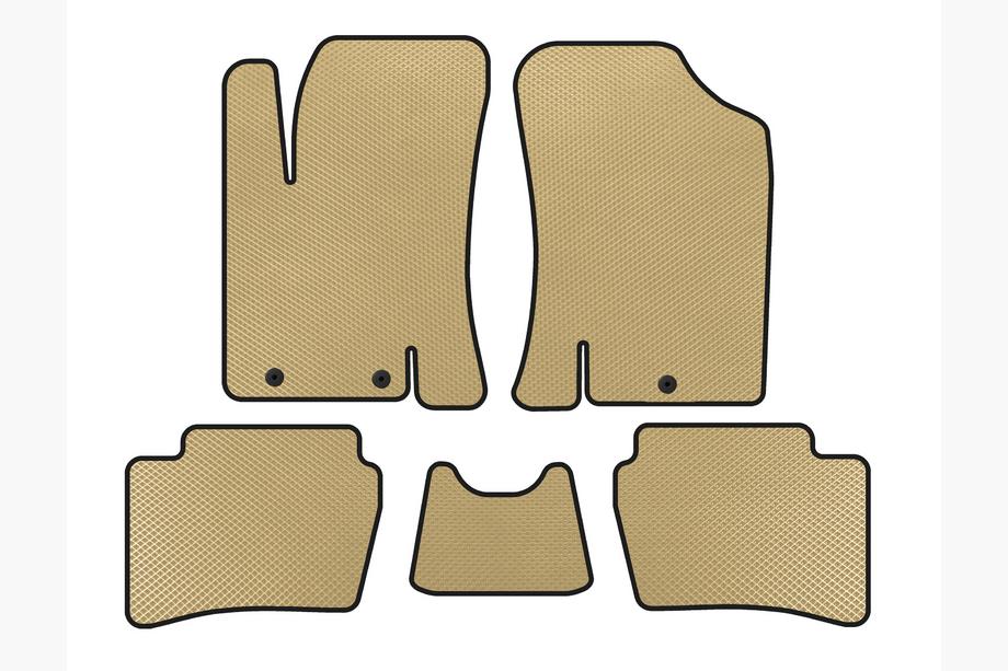 Hyundai I-20 2008–2012 EVA automatten (HB, Beige) Image