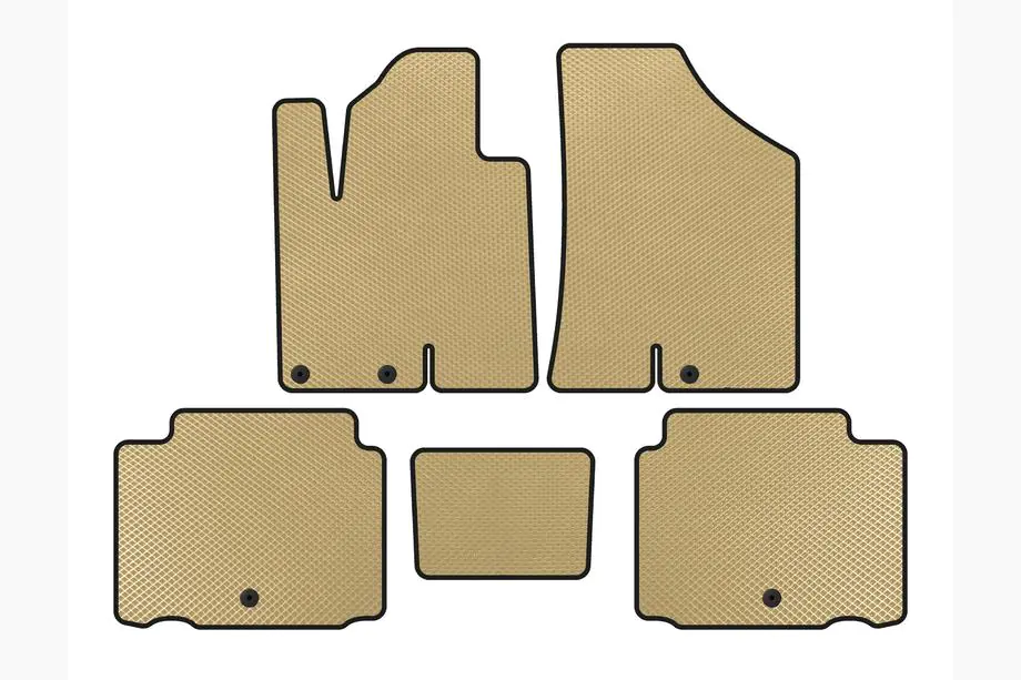 Hyundai IX55 2007–2012 EVA automatten (Beige) Image