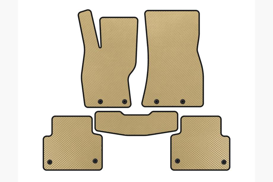 Jaguar XF 2009–2016 EVA automatten (2011-2016, SD, Beige) Image