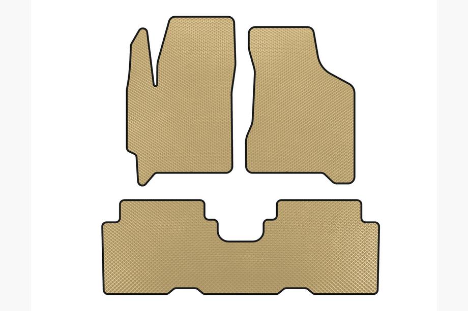 Kia Carens 1999–2012 EVA automatten (Beige) Image