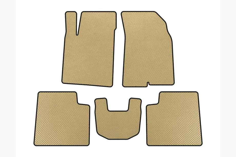 Kia Opirus 2003–2010 EVA automatten (Beige) Image