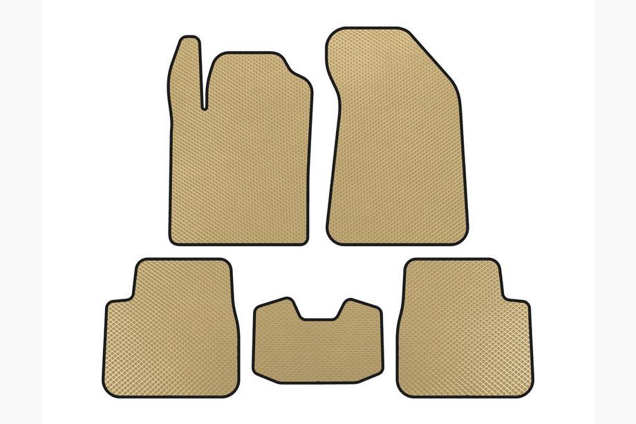 Lancia Delta 2008–2014 EVA automatten (Beige) Image