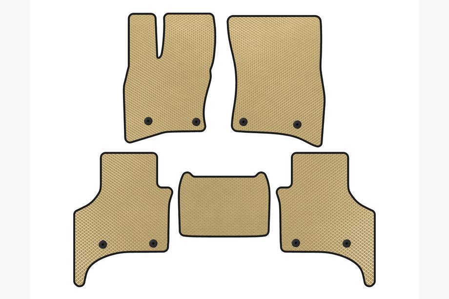 Land Rover Defender 2019– EVA vloermatten (5-deurs, beige) Image