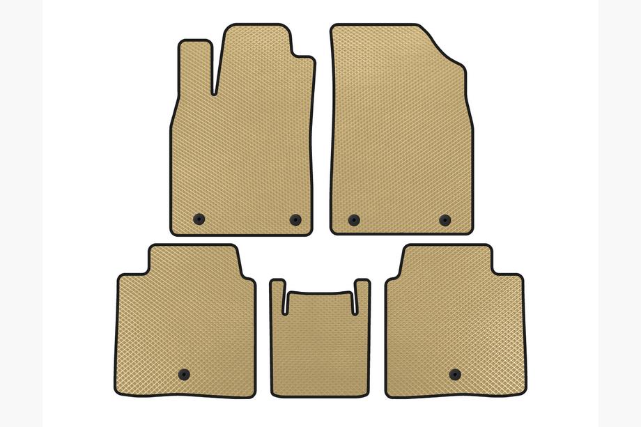 Lexus ES 2012–2018 EVA automatten (SD, Hybrid, Beige) Image