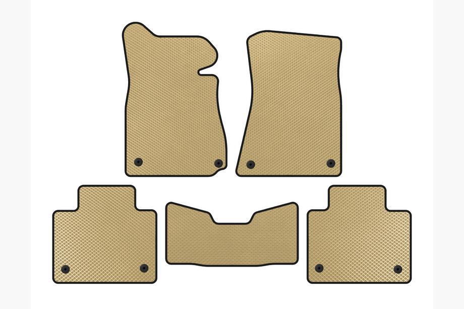 Lexus GS 2011–2020 EVA vloermatten (2011-2015, Sedan, Geen vierwielaandrijving, Beige) Image