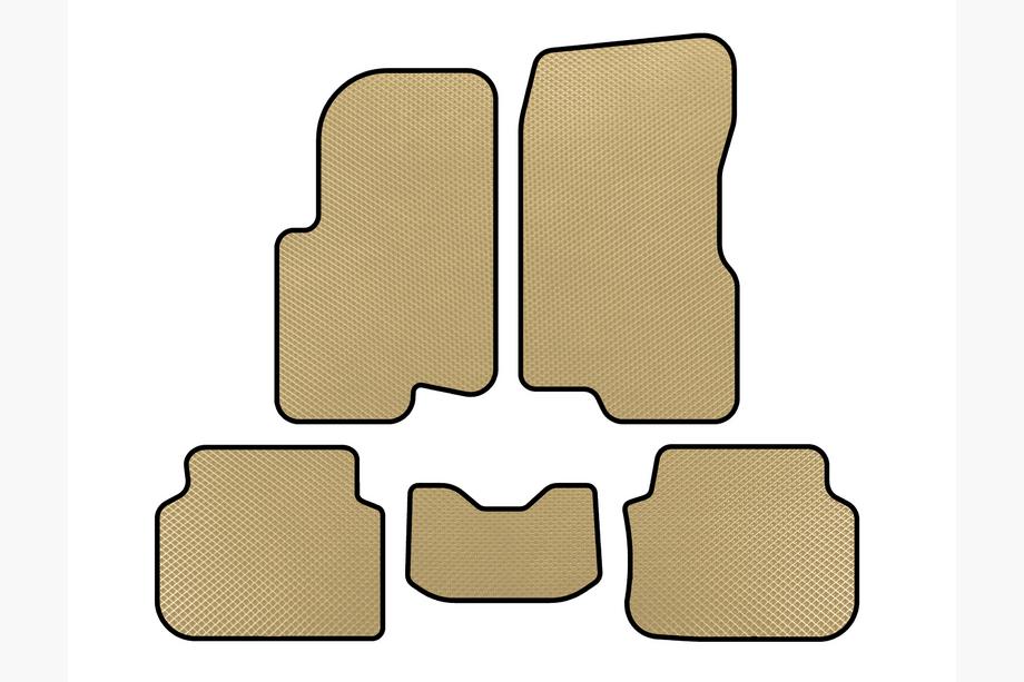 Smart 1998–2007 EVA vloermatten (2003-2007, Forfour, Beige) Image
