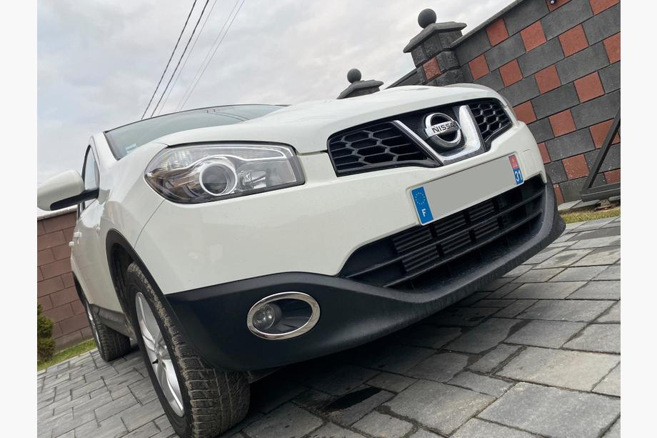 Nissan Qashqai 2010–2014 Mistlampomlijsting alleen buitenzijde (2 stuks, RVS) Foto 5