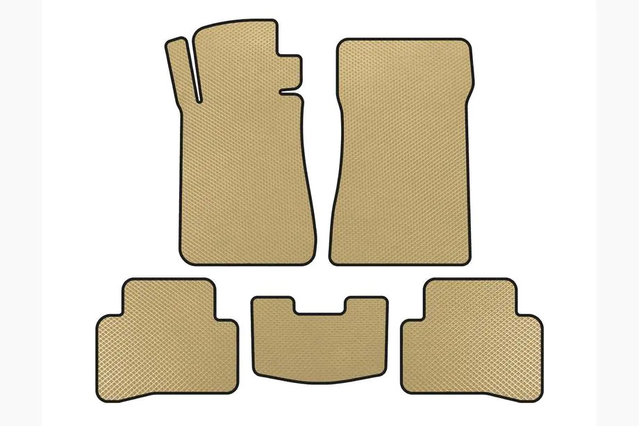 Mercedes C-klasse W202 1993–2001 EVA vloermatten (SD, Beige) Image