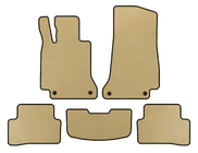 Mercedes C-klasse W205 2014–2021 EVA vloermatten (SD, Beige) foto 1