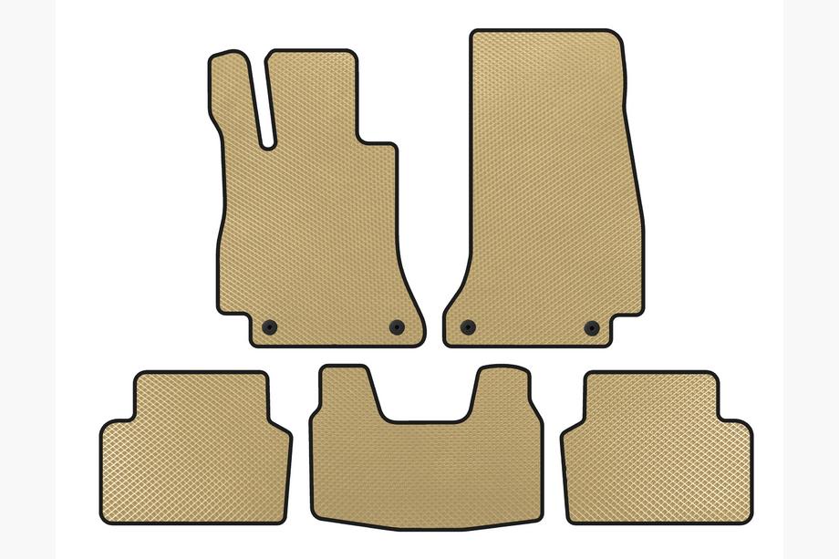 Mercedes E-class W213 2016–2023 EVA vloermatten (SD, Beige) Image