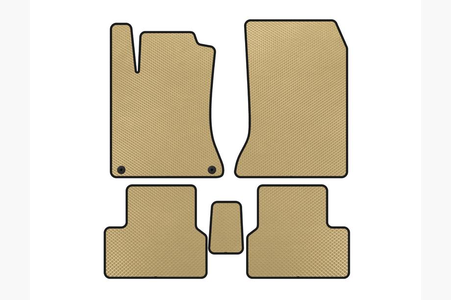 Mercedes B-klasse W246 2011–2018 EVA automatten (2011-2014, Beige) Image