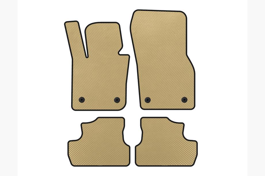 Mini Cooper F55/56/57 2014–2023 EVA automatten voor interieur (voor S F56, beige) Image