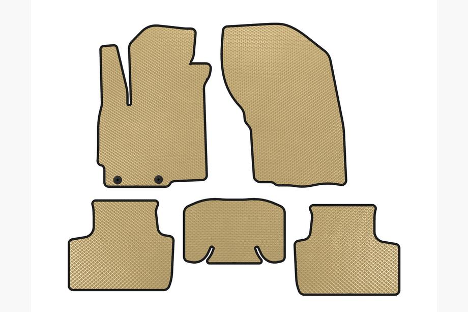Mitsubishi ASX 2010–2023 EVA automatten (2019-2023, Beige) Image
